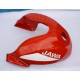 TANK FAIRINGS - JAWA TRAMP - (CZECH MADE PART) - FINAL RED PAINTING (SMALL ZADI TANK CAP)